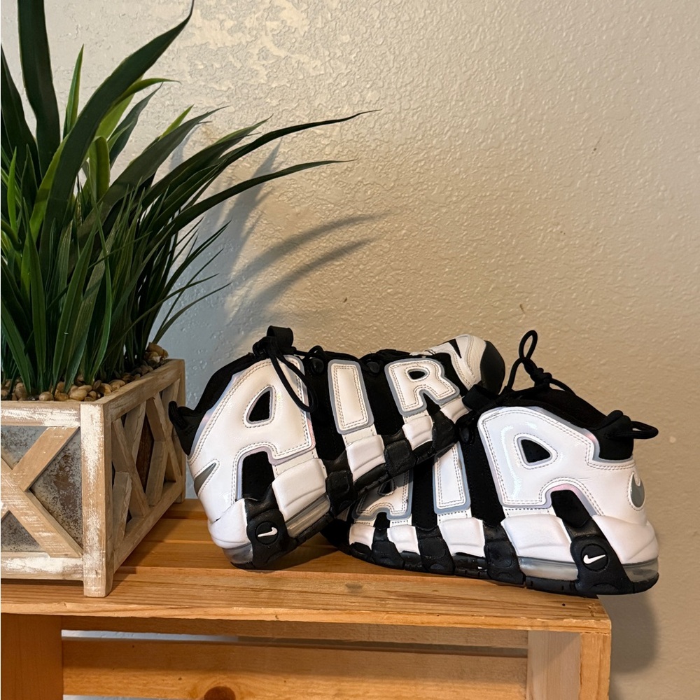 Nike Black and White Sneakers with Athletic Silhouette